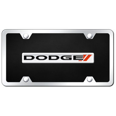Au-TOMOTIVE GOLD | License Plate Covers and Frames | Dodge | AUGD4754
