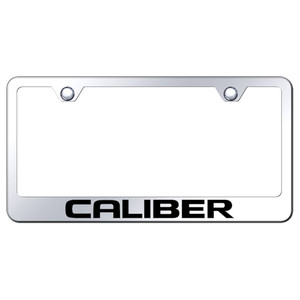 Au-TOMOTIVE GOLD | License Plate Covers and Frames | Dodge Caliber | AUGD4766