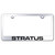 Au-TOMOTIVE GOLD | License Plate Covers and Frames | Dodge Stratus | AUGD4771