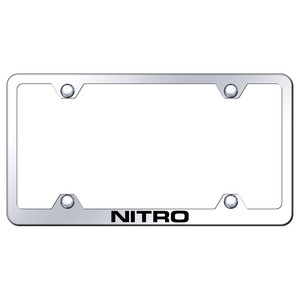 Au-TOMOTIVE GOLD | License Plate Covers and Frames | Dodge Nitro | AUGD4778