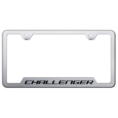 Au-TOMOTIVE GOLD | License Plate Covers and Frames | Dodge Challenger | AUGD4786