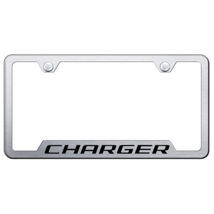 Au-TOMOTIVE GOLD | License Plate Covers and Frames | Dodge Charger | AUGD4787