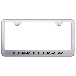 Au-TOMOTIVE GOLD | License Plate Covers and Frames | Dodge Challenger | AUGD4790