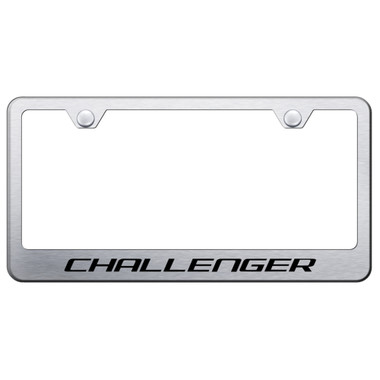 Au-TOMOTIVE GOLD | License Plate Covers and Frames | Dodge Challenger | AUGD4790
