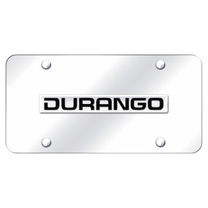 Au-TOMOTIVE GOLD | License Plate Covers and Frames | Dodge Durango | AUGD4808
