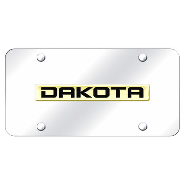 Au-TOMOTIVE GOLD | License Plate Covers and Frames | Dodge Dakota | AUGD4813