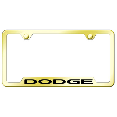 Au-TOMOTIVE GOLD | License Plate Covers and Frames | Dodge | AUGD4817