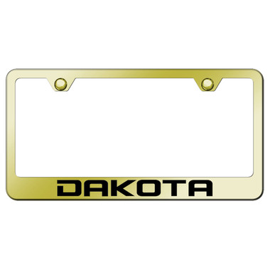 Au-TOMOTIVE GOLD | License Plate Covers and Frames | Dodge Dakota | AUGD4818