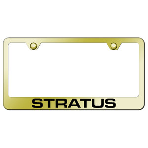 Au-TOMOTIVE GOLD | License Plate Covers and Frames | Dodge Stratus | AUGD4820