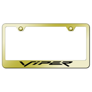 Au-TOMOTIVE GOLD | License Plate Covers and Frames | Dodge Viper | AUGD4821