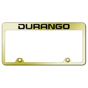 Au-TOMOTIVE GOLD | License Plate Covers and Frames | Dodge Durango | AUGD4823
