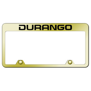 Au-TOMOTIVE GOLD | License Plate Covers and Frames | Dodge Durango | AUGD4823