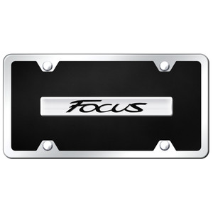 Au-TOMOTIVE GOLD | License Plate Covers and Frames | Ford Focus | AUGD5292