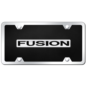 Au-TOMOTIVE GOLD | License Plate Covers and Frames | Ford Fusion | AUGD5296