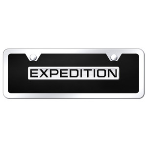 Au-TOMOTIVE GOLD | License Plate Covers and Frames | Ford Expedition | AUGD5301