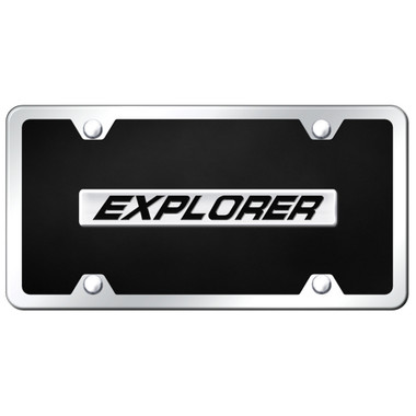 Au-TOMOTIVE GOLD | License Plate Covers and Frames | Ford Explorer | AUGD5302