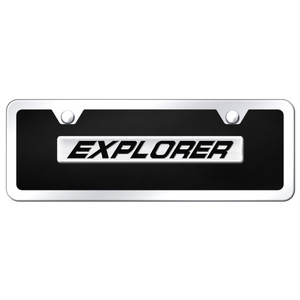 Au-TOMOTIVE GOLD | License Plate Covers and Frames | Ford Explorer | AUGD5303