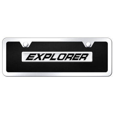 Au-TOMOTIVE GOLD | License Plate Covers and Frames | Ford Explorer | AUGD5303