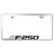 Au-TOMOTIVE GOLD | License Plate Covers and Frames | Ford Super Duty | AUGD5306