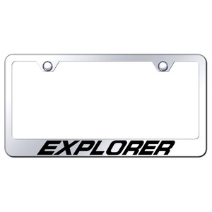 Au-TOMOTIVE GOLD | License Plate Covers and Frames | Ford Explorer | AUGD5326