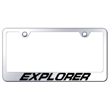 Au-TOMOTIVE GOLD | License Plate Covers and Frames | Ford Explorer | AUGD5326