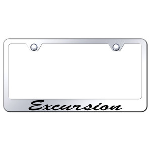 Au-TOMOTIVE GOLD | License Plate Covers and Frames | Ford Excursion | AUGD5332