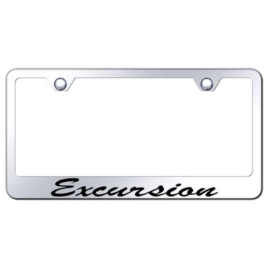Au-TOMOTIVE GOLD | License Plate Covers and Frames | Ford Excursion | AUGD5332