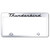 Au-TOMOTIVE GOLD | License Plate Covers and Frames | Ford Thunderbird | AUGD5341