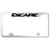 Au-TOMOTIVE GOLD | License Plate Covers and Frames | Ford Escape | AUGD5353