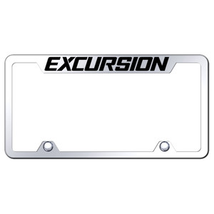 Au-TOMOTIVE GOLD | License Plate Covers and Frames | Ford Excursion | AUGD5354