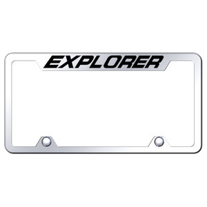 Au-TOMOTIVE GOLD | License Plate Covers and Frames | Ford Explorer | AUGD5356