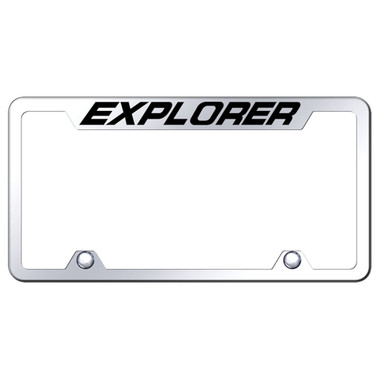 Au-TOMOTIVE GOLD | License Plate Covers and Frames | Ford Explorer | AUGD5356