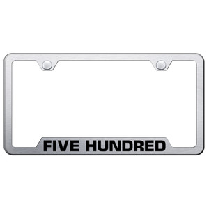 Au-TOMOTIVE GOLD | License Plate Covers and Frames | Ford Five Hundred | AUGD5362