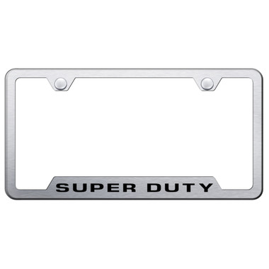 Au-TOMOTIVE GOLD | License Plate Covers and Frames | Ford Super Duty | AUGD5363