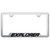Au-TOMOTIVE GOLD | License Plate Covers and Frames | Ford Explorer | AUGD5366
