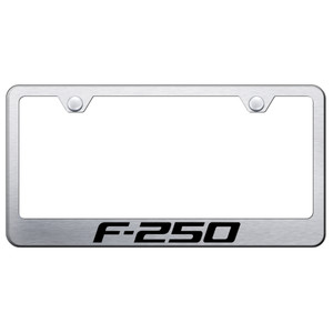 Au-TOMOTIVE GOLD | License Plate Covers and Frames | Ford Super Duty | AUGD5367