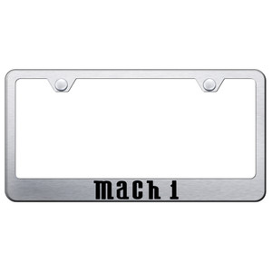Au-TOMOTIVE GOLD | License Plate Covers and Frames | Ford Mustang | AUGD5369