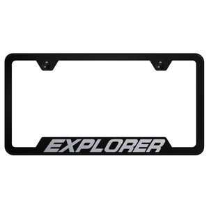 Au-TOMOTIVE GOLD | License Plate Covers and Frames | Ford Explorer | AUGD5390