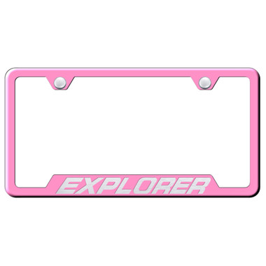 Au-TOMOTIVE GOLD | License Plate Covers and Frames | Ford Explorer | AUGD5391