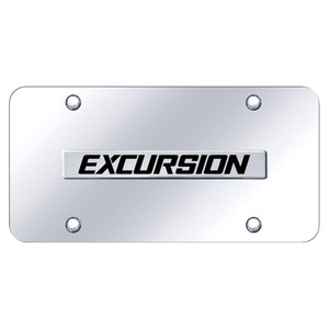 Au-TOMOTIVE GOLD | License Plate Covers and Frames | Ford Excursion | AUGD5402