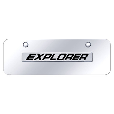 Au-TOMOTIVE GOLD | License Plate Covers and Frames | Ford Explorer | AUGD5404