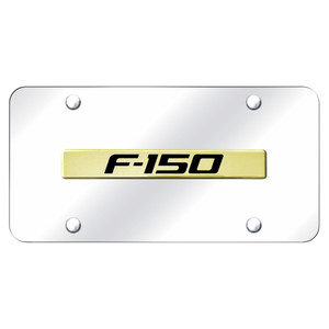 Au-TOMOTIVE GOLD | License Plate Covers and Frames | Ford F-150 | AUGD5406
