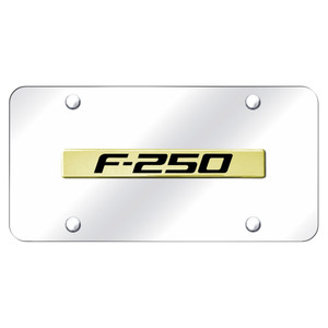 Au-TOMOTIVE GOLD | License Plate Covers and Frames | Ford Super Duty | AUGD5407