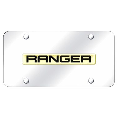 Au-TOMOTIVE GOLD | License Plate Covers and Frames | Ford Ranger | AUGD5410
