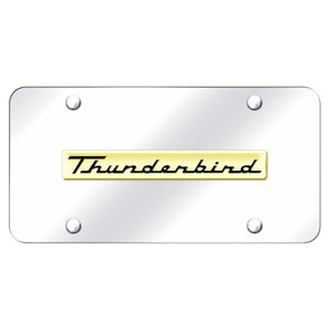 Au-TOMOTIVE GOLD | License Plate Covers and Frames | Ford Thunderbird | AUGD5414