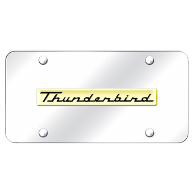 Au-TOMOTIVE GOLD | License Plate Covers and Frames | Ford Thunderbird | AUGD5414