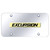 Au-TOMOTIVE GOLD | License Plate Covers and Frames | Ford Excursion | AUGD5416