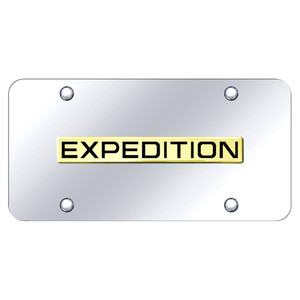 Au-TOMOTIVE GOLD | License Plate Covers and Frames | Ford Expedition | AUGD5417
