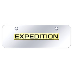 Au-TOMOTIVE GOLD | License Plate Covers and Frames | Ford Expedition | AUGD5418