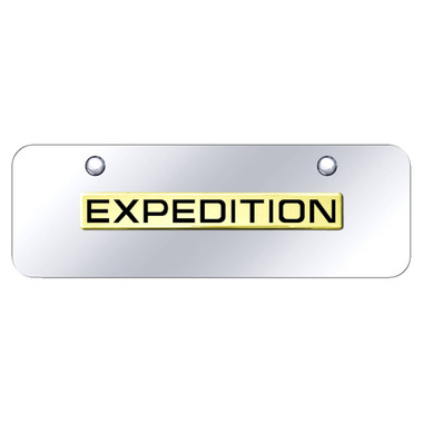 Au-TOMOTIVE GOLD | License Plate Covers and Frames | Ford Expedition | AUGD5418